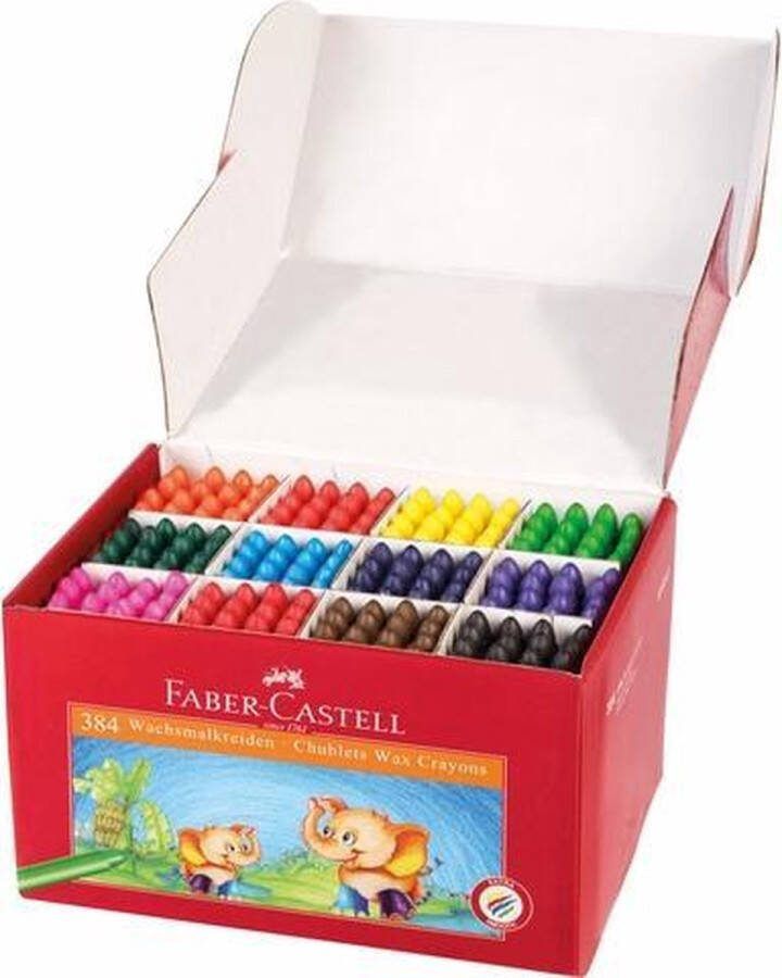 Faber-Castell Waskrijt Chublets 384st