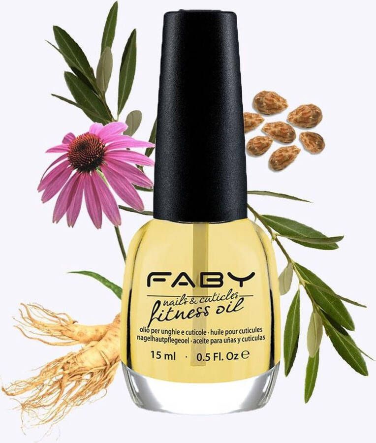 FABY Nails & Cuticles Fitness oil Natuurlijke Nagelriemolie