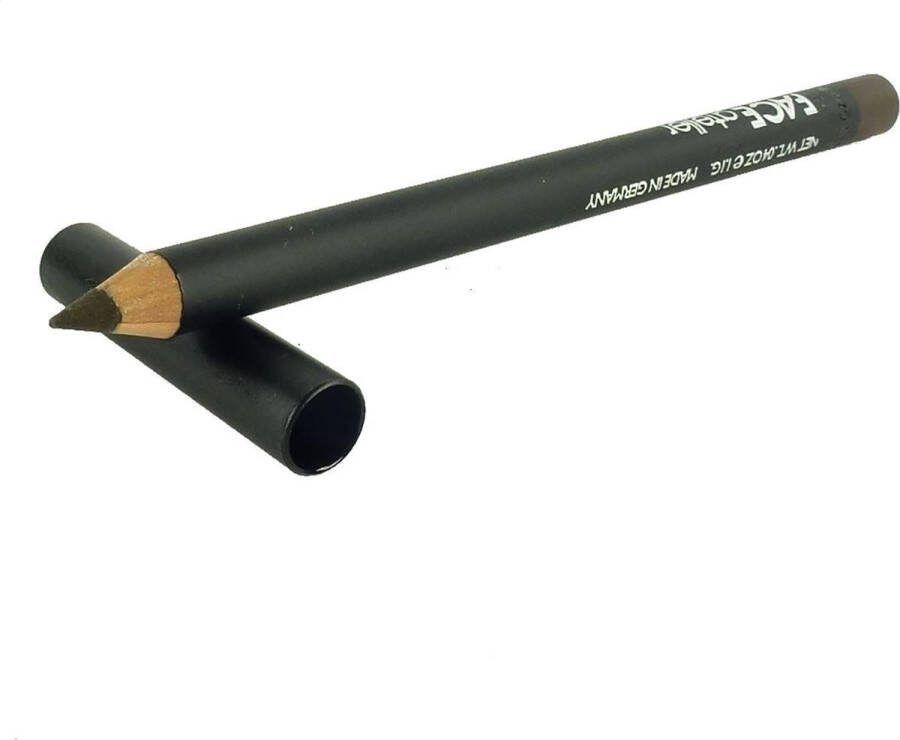 Face Atelier Kohl Eye Pencil cruelty free Eyeliner oogmake-up vegan 1 g Brown