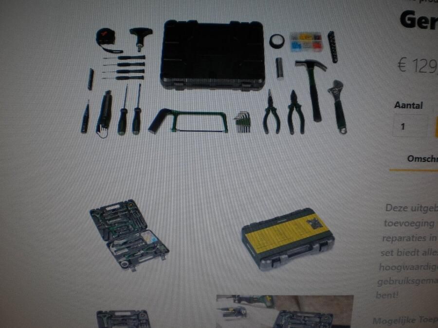 Fachtools gereedschapset