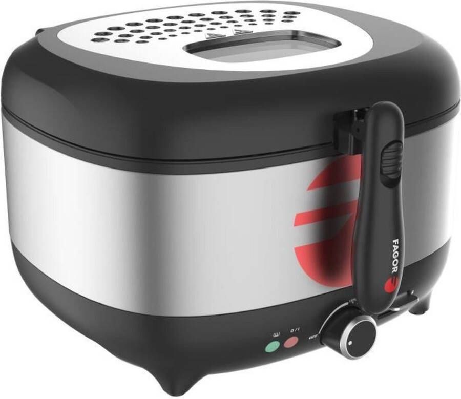 FAGOR Elektrische friteuse FG2310 3 5L -1800 W Anti-geurfilter Stalen behuizing