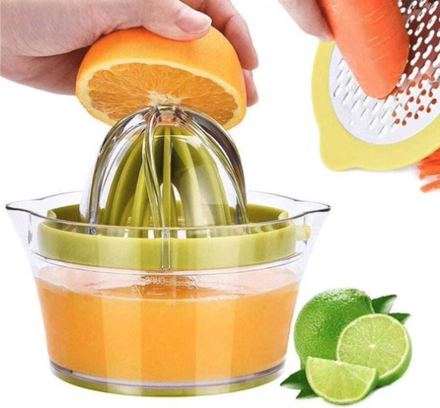 Fain 4 in 1 juicer – Hand juicer – Citruspers – Juicers – Eierscheider – Groentesnijder Sinaasappelpers – Citroenpers – Limoenpers – Citruspersen – Fruitpers Hand juicer – Handpers – Fruit pers handmatige – Chopper