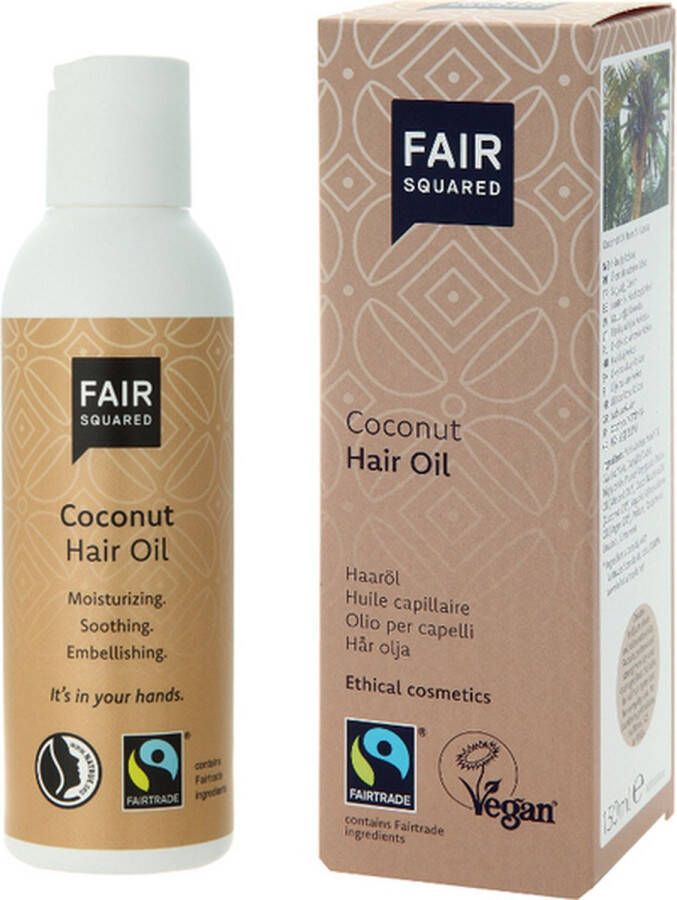 Fair Squared Fairsquared Coconut Haarolie Fairtrade Natuurlijk Vegan