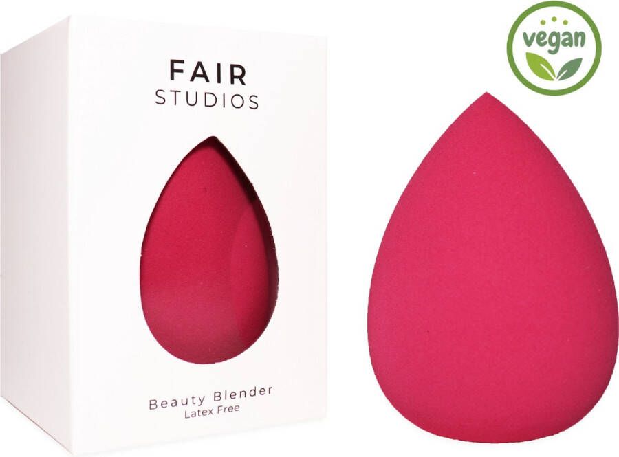 FAIR Studios Premium Beauty Blender Make Up Spons Latexvrij Voor Foundation Blush & Primer Speciaal Aero-Memory Foam Make Up Sponge Beautyblender Nude