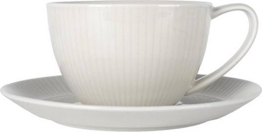 Fairforward Kop & Schotel Royal L Taupe Porselein