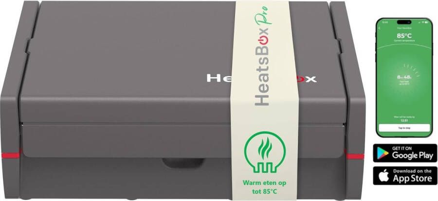 Faitron HeatsBox Pro Elektrische Lunchbox Lunchtrommel Met Smartphone App 220V Broodtrommel Voor warme maaltijden