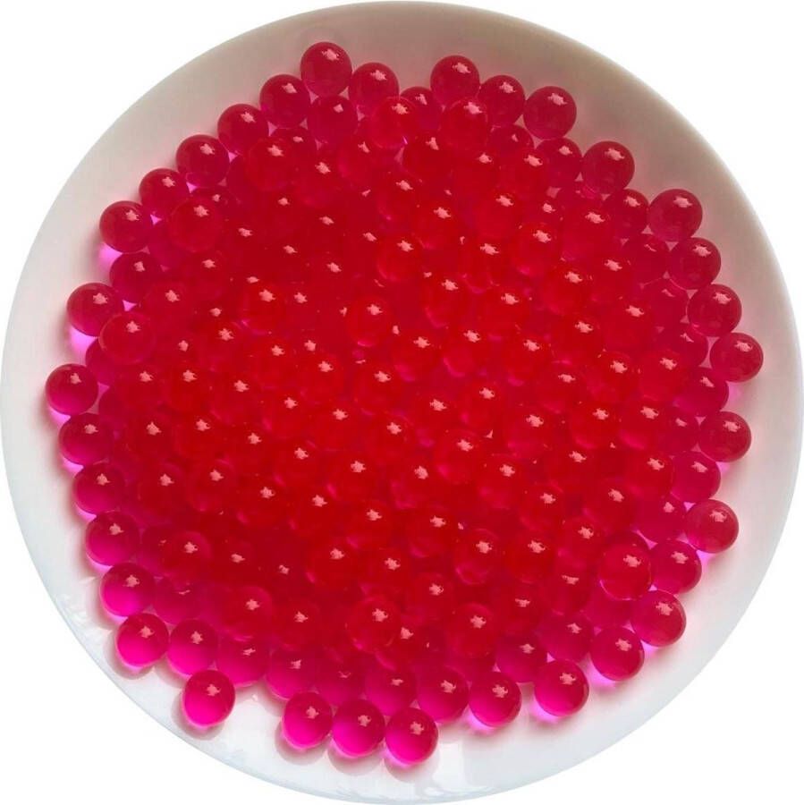 Fako Bijoux Waterparels Water Absorberende Balletjes Gelballetjes 15-16mm Fuchsia 25 Gram