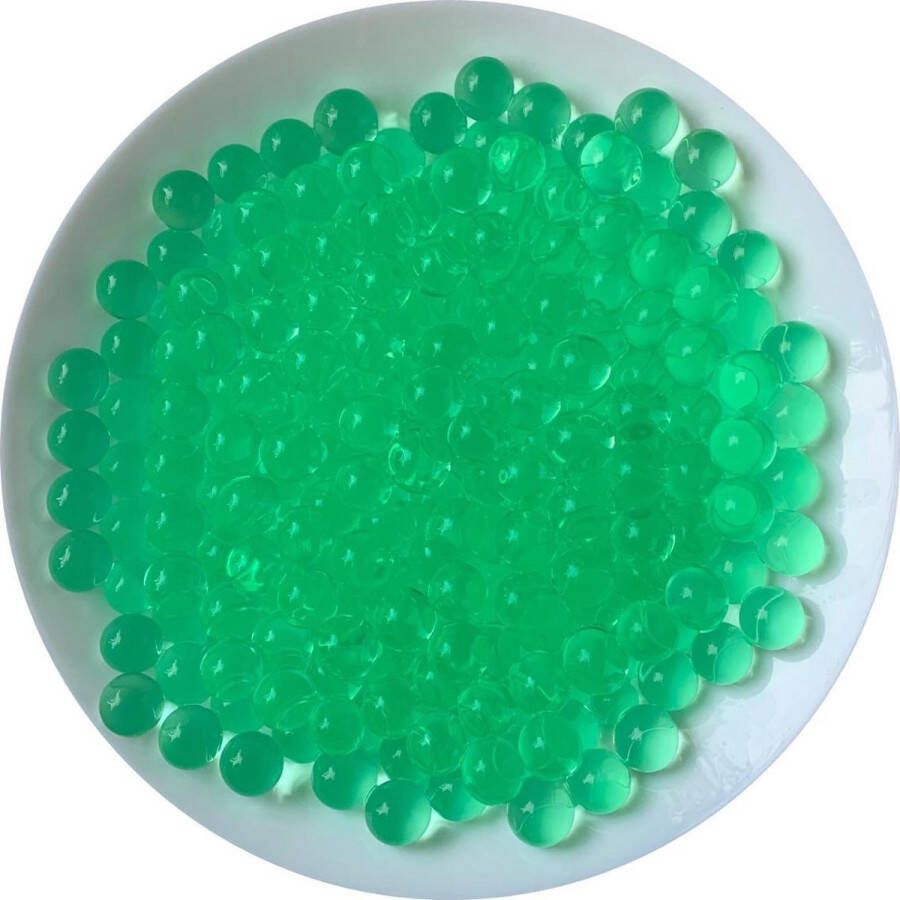 Fako Bijoux Waterballetjes Water Absorberende Balletjes Gelballetjes Waterparels 15-16mm Groen 25 Gram