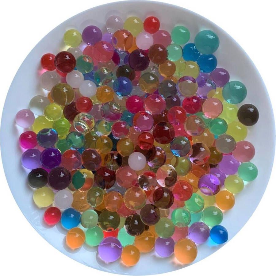 Fako Bijoux Waterballetjes Water Absorberende Balletjes Gelballetjes Waterparels 15-16mm Mix 25 Gram