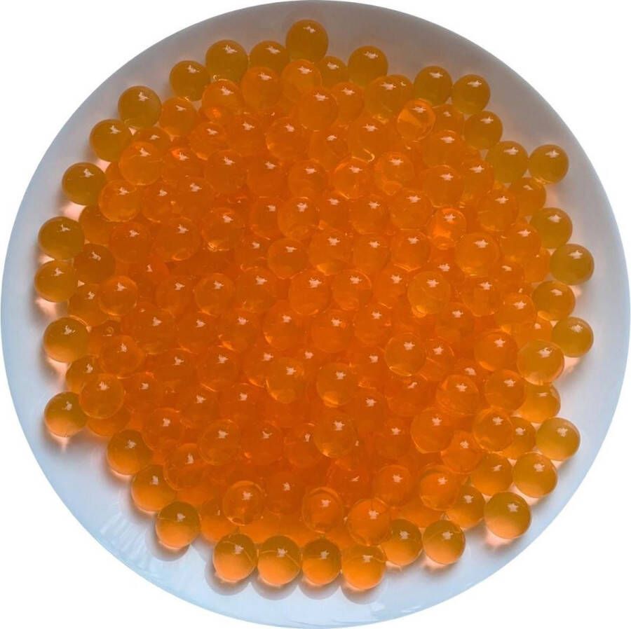 Fako Bijoux Waterballetjes Water Absorberende Balletjes Gelballetjes Waterparels 15-16mm Oranje 25 Gram