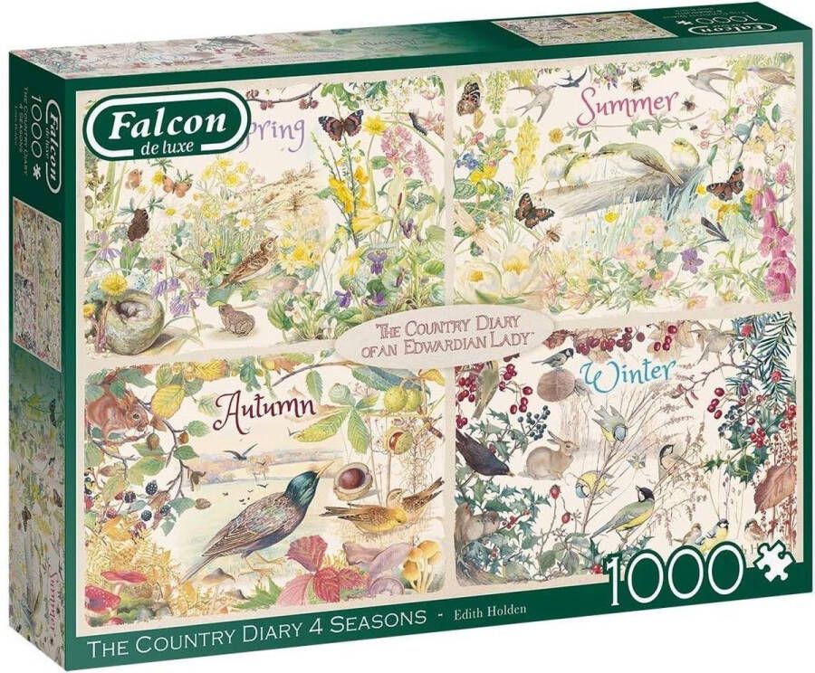 SpellenRijk Falcon legpuzzel The Country Diary karton 1000 stukjes