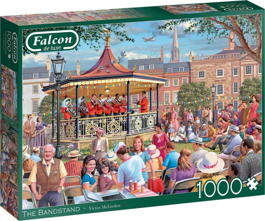 Falcon puzzel The Bandstand Legpuzzel -1000 stukjes