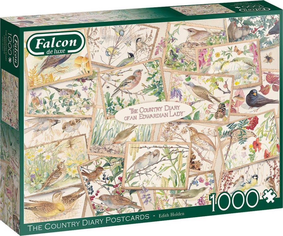 Falcon puzzel The Country Diary Postcards Legpuzzel 1000 stukjes