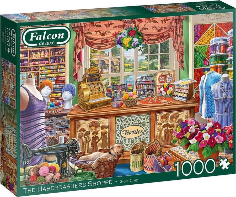 Jumbo Falcon Legpuzzel The Haberdashers Shoppe 1000 Stukjes