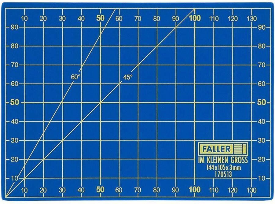 Faller Snijmat A6 modelbouwsets hobbybouwspeelgoed voor kinderen modelverf en accessoires