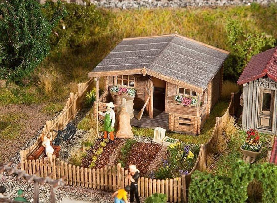 Faller Volkstuin met groot tuinhuisje