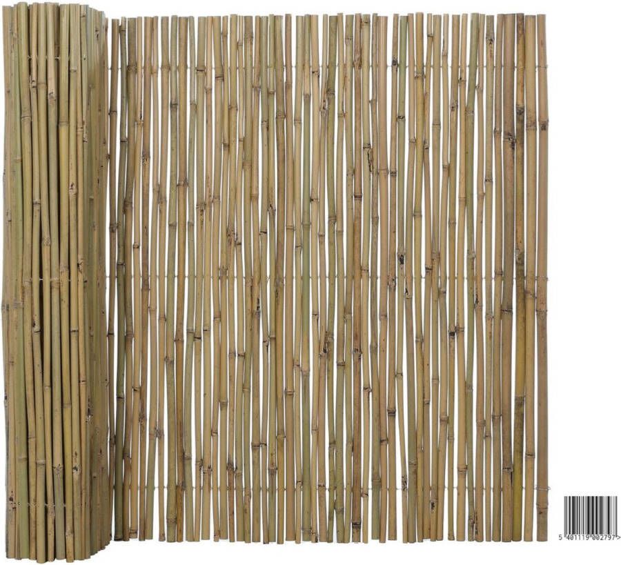 Famiflora bamboe privacyscherm schutting H200cm x 300cm Bamboematten