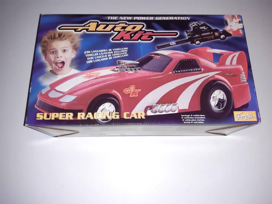 Famosa Auto Kit Super Racing Car met auto afrijbaan Racebaan