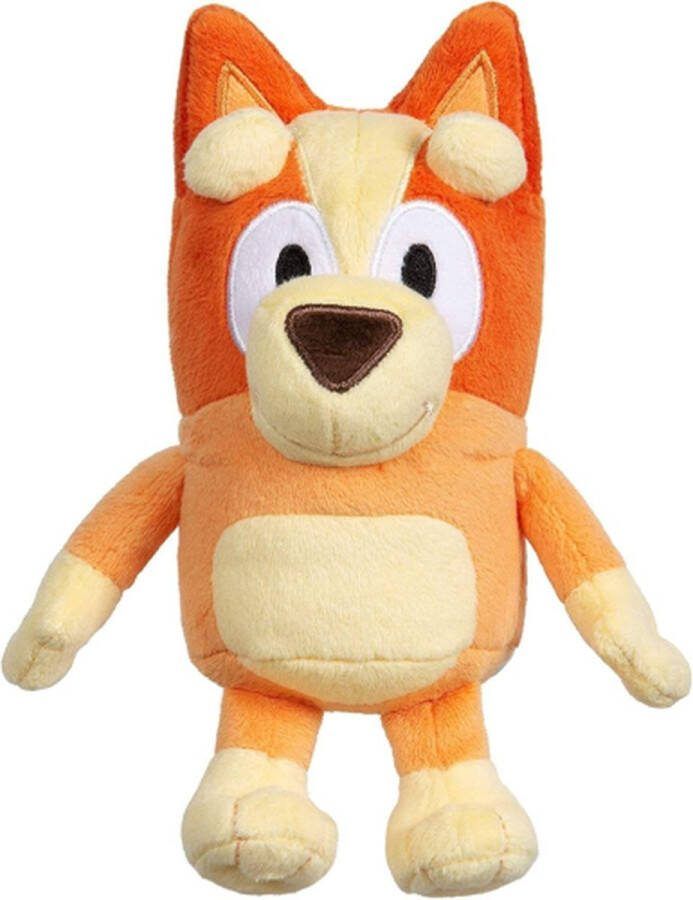 Famosa Bingo Bluey Friends Pluche Knuffel 20 cm {Bluey Plush Toy Speelgoed Knuffelpop Knuffeldier voor kinderen jongens meisjes Bluey Bingo Bandit Chilli Muffin Jack Rusty Lucky Mackenzie Indy}