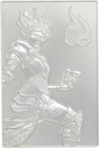 FaNaTtik Magic The Gathering Verzamelobject Ingot Chandra Nalaar Limited Edition (silver plated) Zilverkleurig