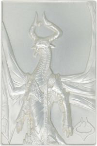 FaNaTtik Magic The Gathering Verzamelobject Ingot Nicol Bolas Limited Edition (silver plated) Zilverkleurig