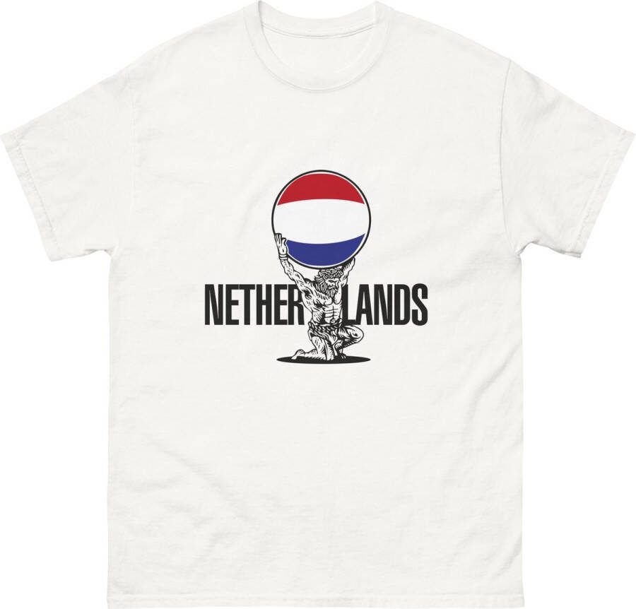 FanQlub com EK Voetbal 2024 T-shirt Wit XL