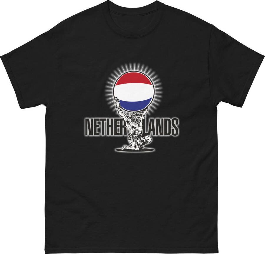 FanQlub com EK Voetbal 2024 T-shirt Zwart L