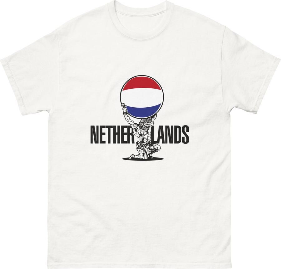FanQlub com EK Voetbal 2024 T-shirt Wit S