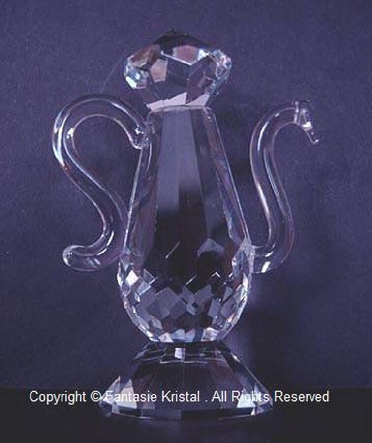 Fantasie kristal Koffiepot