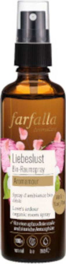 Farfalla Aromamour hartstochtelijke liefde roomspray bio (Liebeslust)