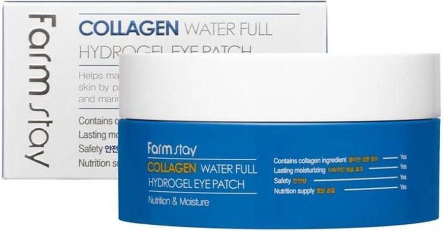 Farm Stay Farmstay Collagen Water Full Hydrogel Eye Patch Collagen Hydrogel Eye Flakes