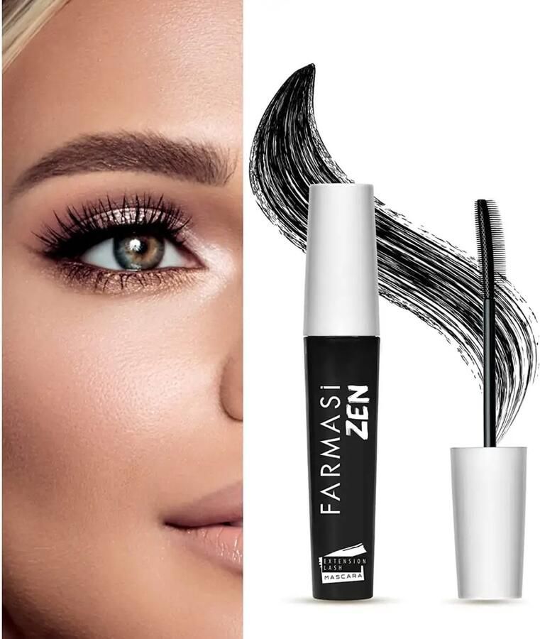 FARMASI Zen Mascara 3 in 1 verlening! Itens Zwart! . Dr C Tuna. Geschikt voor meest gevoelige ogen!