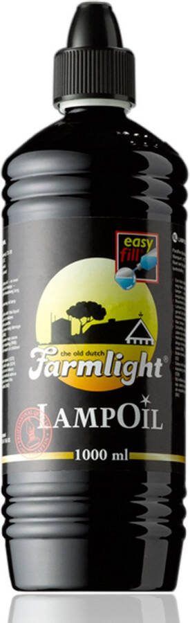 Farmlight 6 flessen tuinfakkel lampenolie van zuivere paraffine ( 6 x 1 liter )