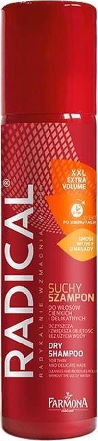 Farmona Radical Xxl Extra Volumne Dry Shampoo For Fine And Delicate Hair 180Ml
