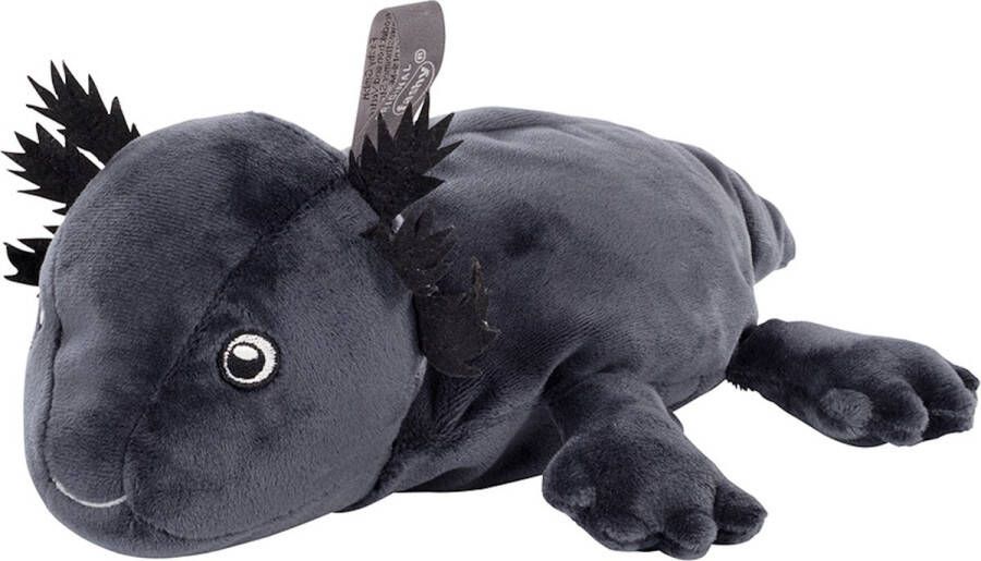 Fashy warmteknuffel axolotl axel 28x25 cm opwarmknuffel geschikt voor opwarmen in de magnetron knuffel axolotl magnetronknuffel