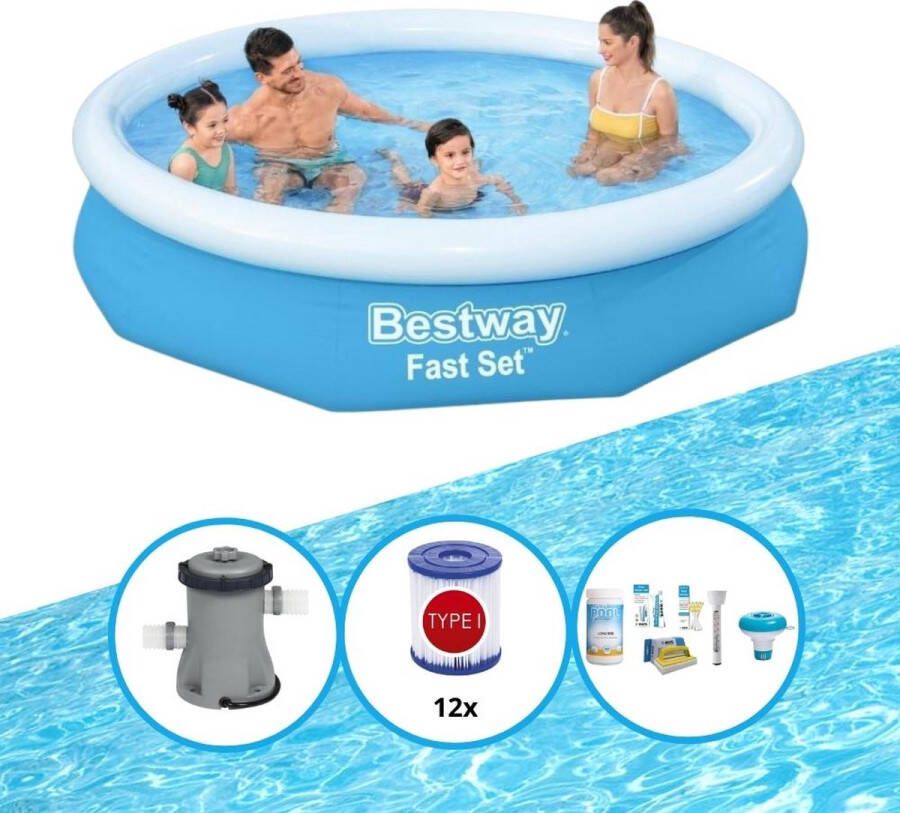 EXIT Toys Bestway Zwembad Fast Set 305x66 cm Zwembad Bundel