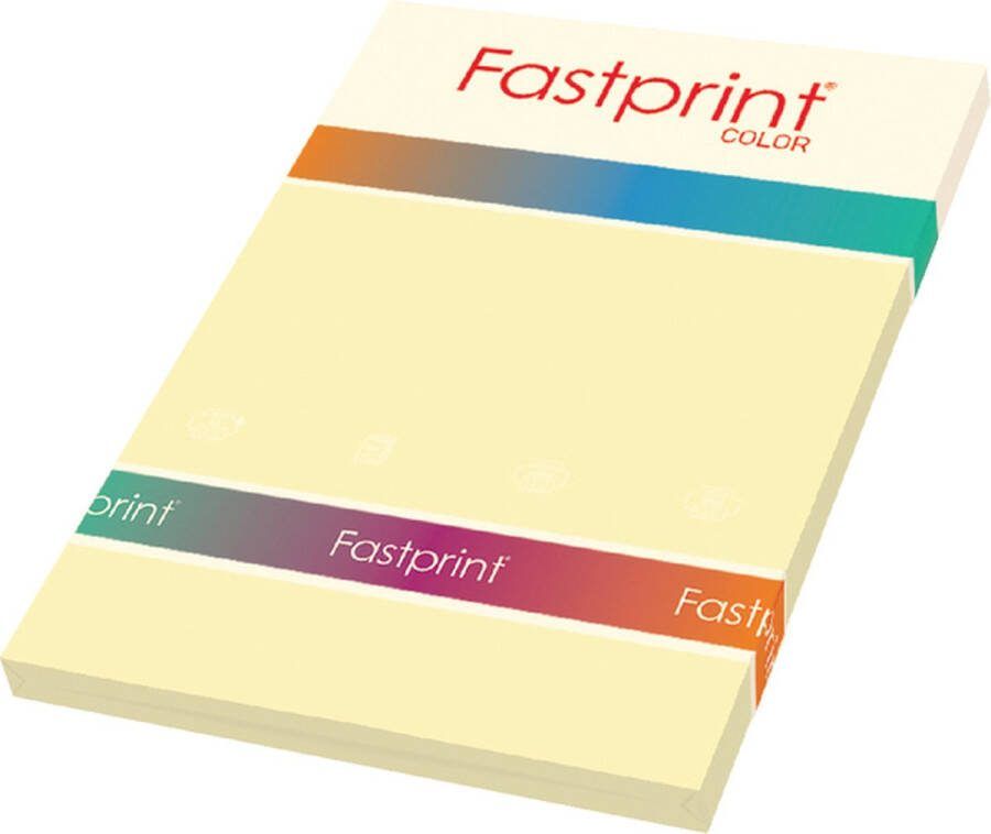 FastPrint Quantore Kopieerpapier A4 160gr ivoor 50vel Pak a 50 vel 10 stuks