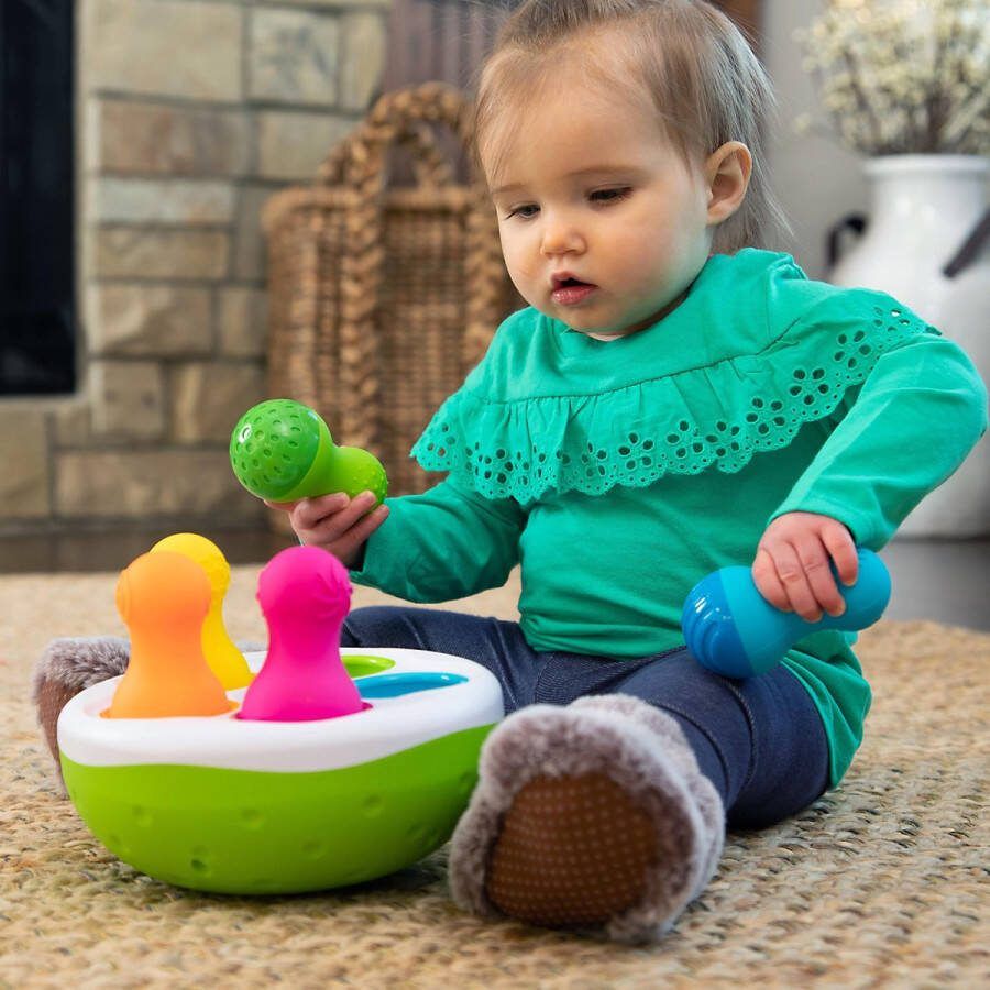 Fat Brain Toys Vormenstoof Spinning Pins Multicolor