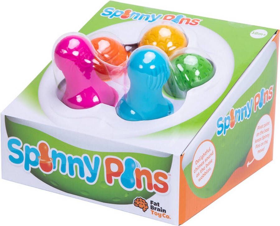 Fat Brain Toys Vormenstoof Spinning Pins Multicolor