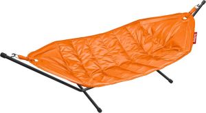 Fatboy Hangmat met standaard voor 2 personen Oranje tot 150kg 330l x 138b cm