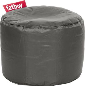 Fatboy Poef Rond Donkergrijs 35h x ø 50 cm Afwasbaar Nylon