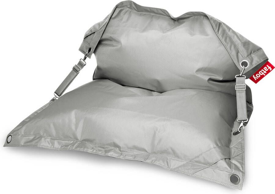 Fatboy Zitzak in en outdoor Buggle Up Lichtgrijs 185l x 135b cm Waterafstotend