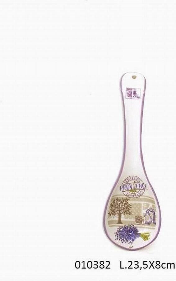 Faye SAS Lepelhouder aanrecht Provence- pollepelhouder lepellegger serveerschaal keukengerei. Keramiek aardewerk