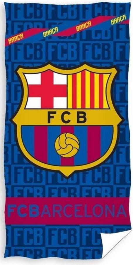 FC Barcelona Badlaken Fcb: 70x140 Cm