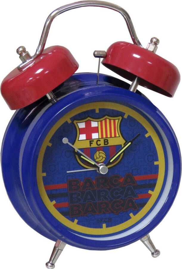 FC Barcelona Wekker 18 x 13 cm Blauw