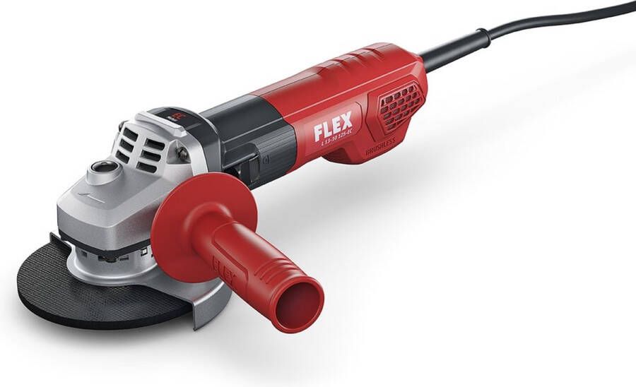 Fe Powertools FLEX L 13-10 125-EC haakse slijper 125mm 1300 Watt Koolborstelloos Soft start Met anti-blokkering