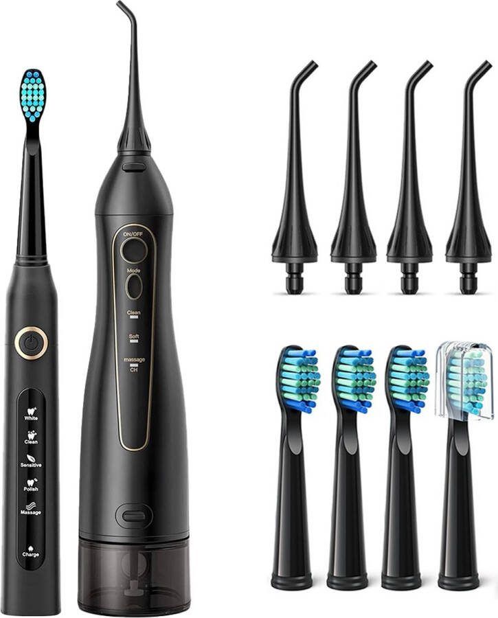 Feare [ ] Draadloze Waterflosser & Elektrische Tandenborstel Pro Clean Mondverzorging Duo Pack