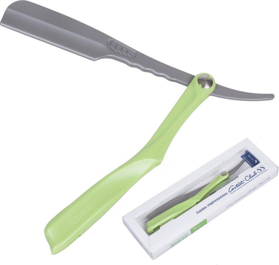 Feather scheermes Professional Artist Club lime ACS-RL
