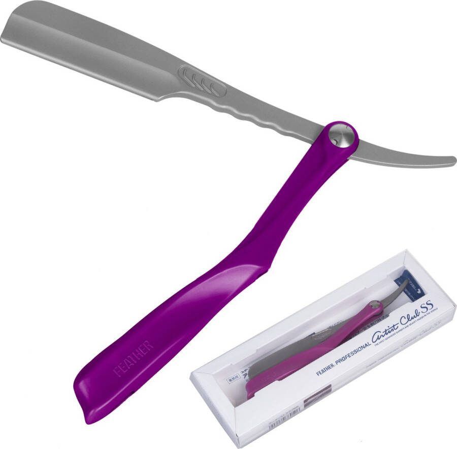 Feather scheermes Professional Artist Club Paars- ACS-RL