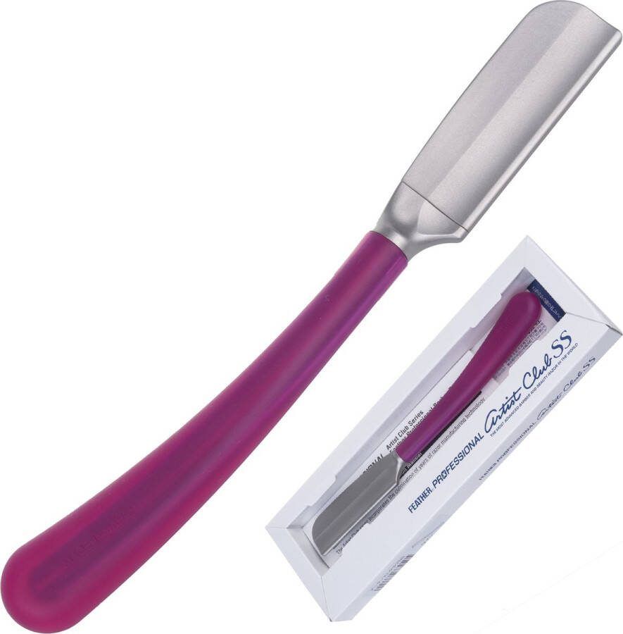 Feather shavette scheermes Professional Artiest Club roze ACS-NW